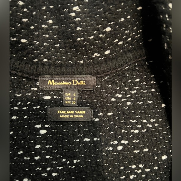 Massimo Dutti Italian yarn knit jacket - Picture 3 of 4